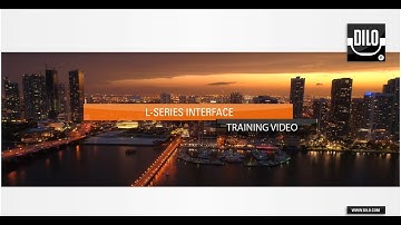 L Series Interface Training Video