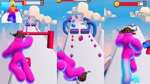 BLOB RUNNER 3D 😵🏃 Gameplaywalkthrough All Levels Android iOS | CHILL HUB
