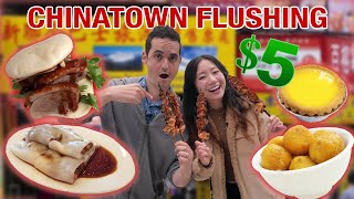 NEW YORK'S BEST CHEAP EATS? Chinatown Flushing, Queens Food Crawl!