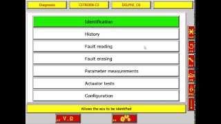 Lexia 3 for fault detection and diagnosis on a Citroen C3 Lexia 3 for fault detection and diagnosis on a Citroen C3