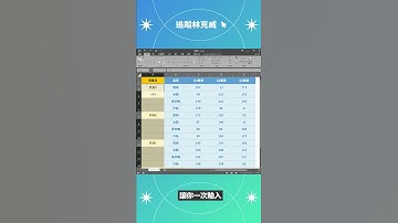 Excel 高效表格填充術 連續內容一鍵搞定❗