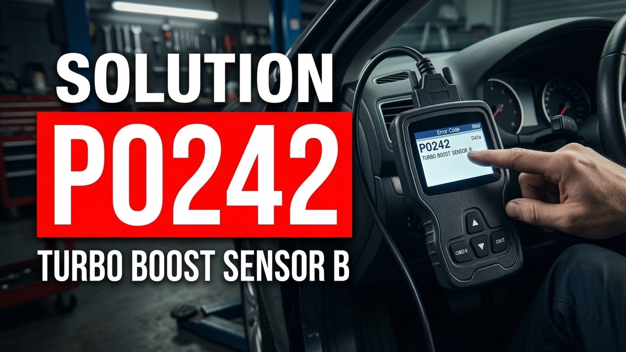 HOW TO FIX P0242 OBD II ERROR CODE - Turbo Boost Sensor B Circuit High ...