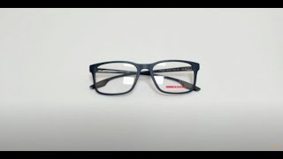 Prada Linea Rossa Eyeglasses Model-Vps01L Color-Twy1O1 Matte Blue