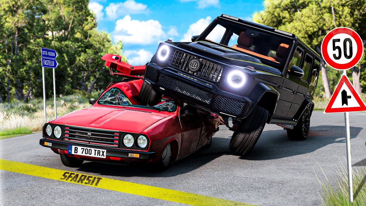 Am TERORIZAT Dacia 1310 cu un G Class Brabus