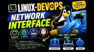 Linux Network Interface Explained for DevOps Engineers | ip a, IP Address, Gateway & DNS