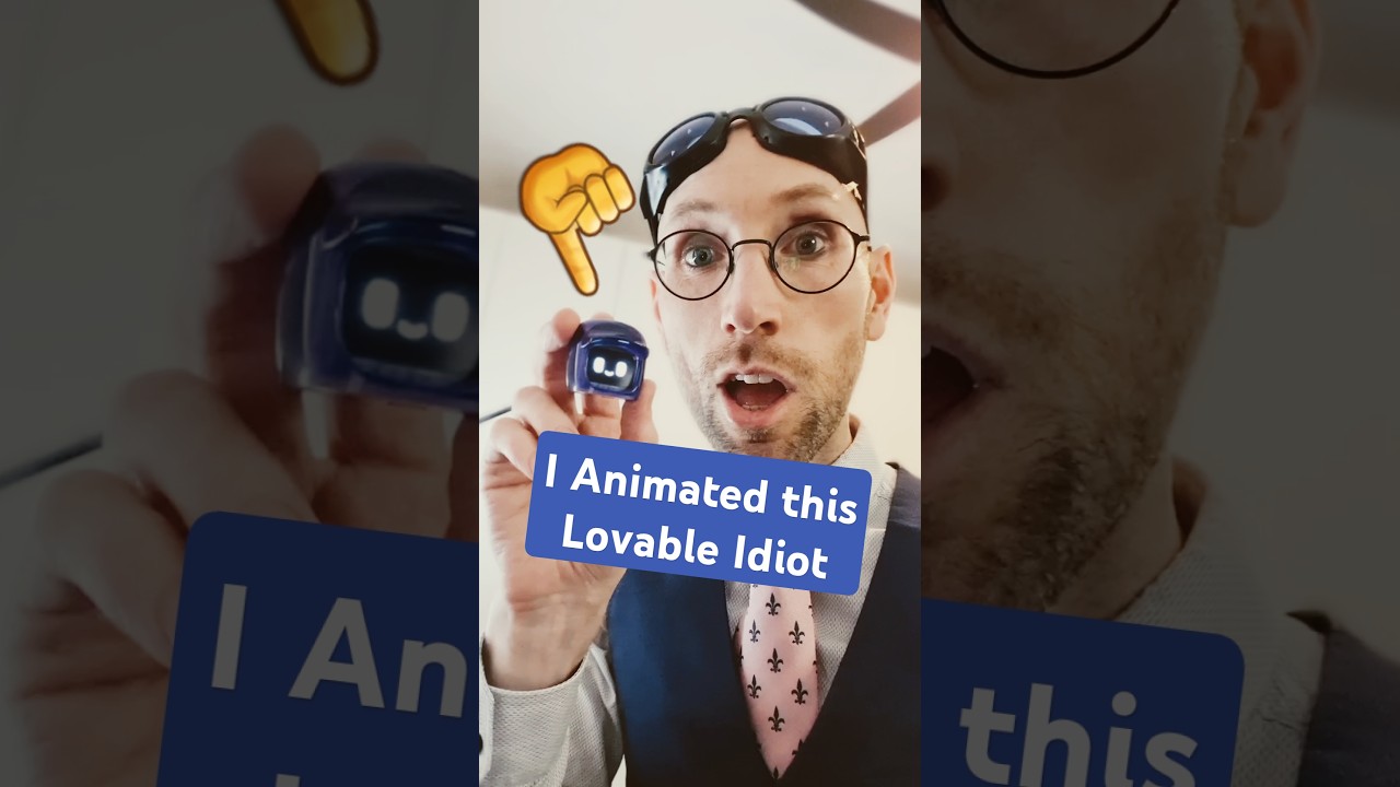 Милый идиот-друг-робот! Это Моти от @dasai.