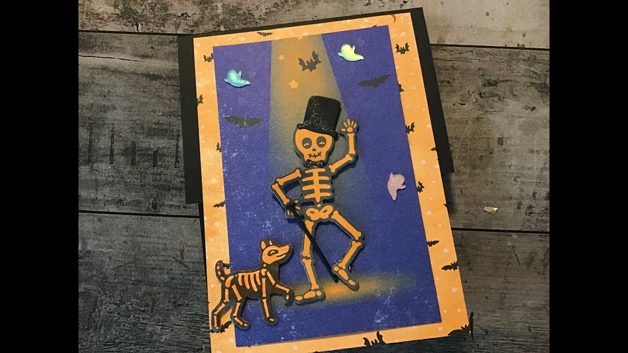 Quick Bag of Bones Fun Fold - YouTube