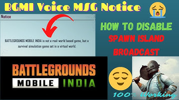 How to Disable Spawn Island Broadcast - Live Proof 100%Working...#TamilboyGamers