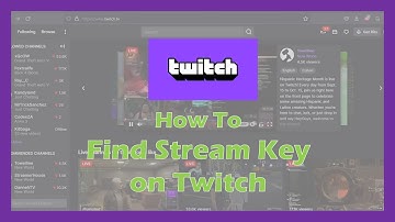 How to find Twitch stream key | Quick Guide