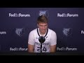 Cam Spencer | Memphis Grizzlies 2025 Media Day