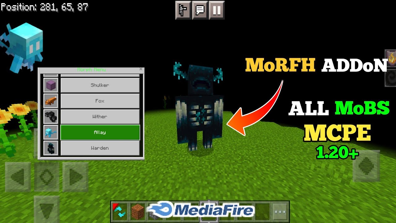 Minecraft morph mod in 1 21 morfh plus v6 youtube