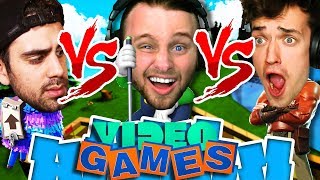 WHO IS THE BEST AT FORTNITE?! ONE VS ONE VS ONE! screenshot 1