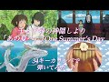千と千尋の神隠しより「あの夏へ」/One Summer’Dayを34キーカリンバで弾いてみた♪