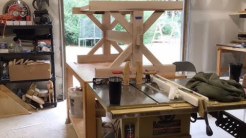 2019 Trestle Farmhouse Table Build Part 4