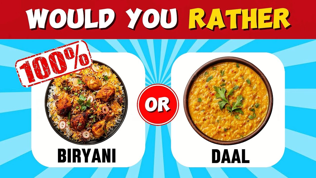 Что бы вы предпочли?.. Викторина о индийской кухне 😋
