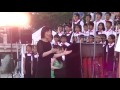 広島 愛の川 クラシック・レクイエムコンサート第二部こどもたちによる合唱2015.08.01(ピース・アーチ・ひろしま)
