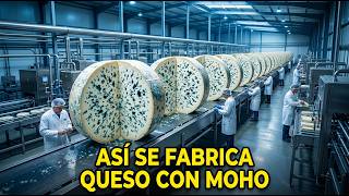 Así Fabrican los Quesos Mohosos Más Exclusivos del Mundo — Por Dentro de la Mega Fábrica | FÁBRICA