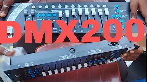 DMX 200 CONTROLLER DMX 512