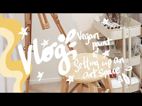 Vegan Art Stuff & Following Joy ｡*✧ VLOG