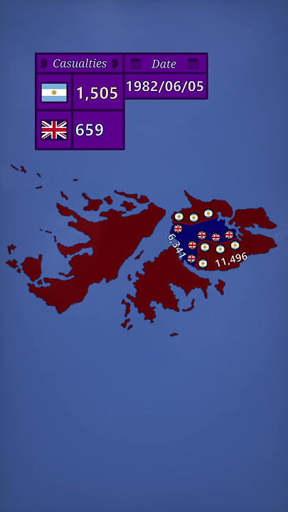 Falklands War (Part 2) (British Offensive)