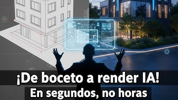 Crea renders y planos con IA en segundos guía 2026 para arquitectos e ingenieros