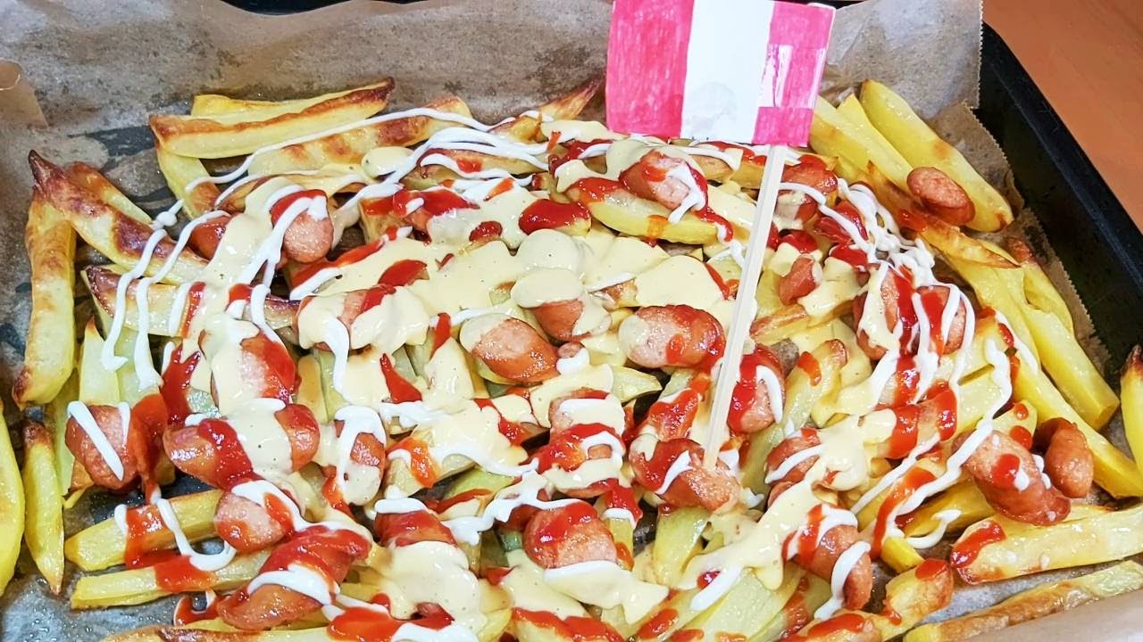 Esta Salchipapa me quedo BUENAZO. !./ Mi Sazón Peruano En Alemania