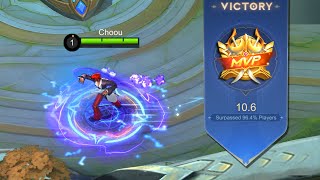 THIS IS HOW 2 USE CHOU IN RANKED GAME!!! ( MUST WATCH )