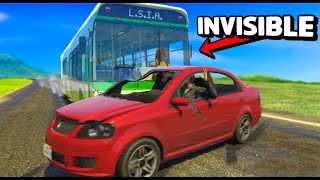 FiveM Staff Trolling with INVISIBLE BUS... (GTA RP)