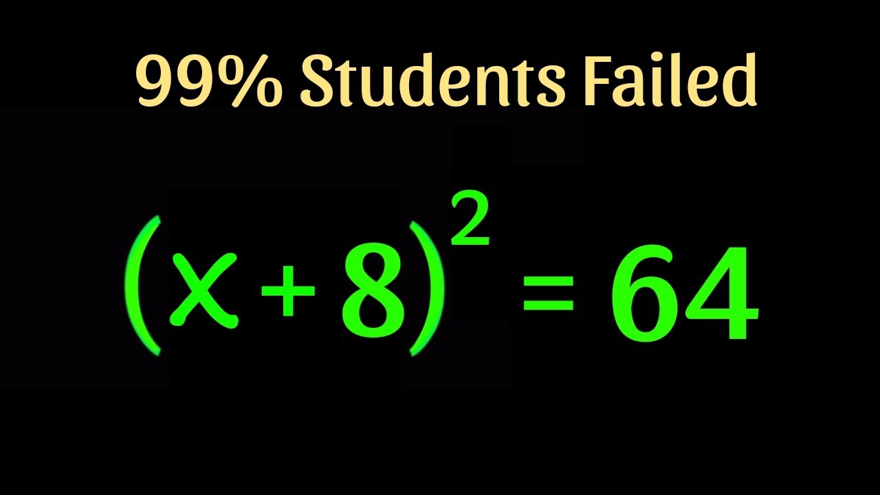 Solving a 'Harvard' University entrance exam question - YouTube