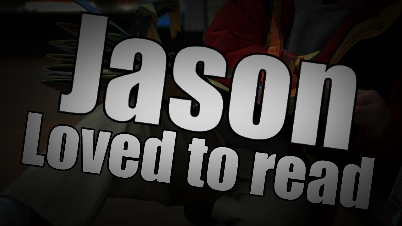 Jason loved to read ~ By Umbrello ~ Ace of Scares