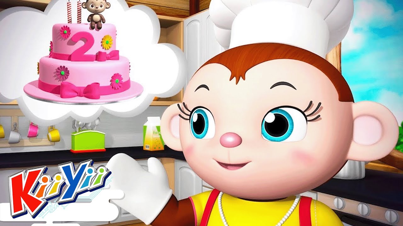 Bake, Bake A Cake KiiYii Kids Games and Songs Sing and Play! YouTube