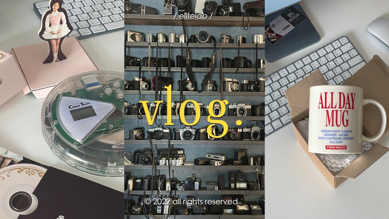 Vlog ep98 - Second-hand shop, working, unboxing, daily life  #elitelab_