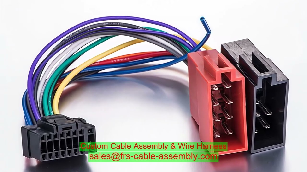 Özel Elektrik Kablo Demeti Mikro Koaksiyel Kablo Montajı Carlisle ara bağlantısı teknolojisi. (Micro