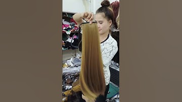 Tóc cột đuôi ngựa thẳng dài mướt lắm ạ #toccot #hairstyle