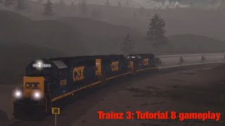 Trainz 3: Tutorial 8 gameplay
