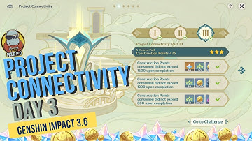 Project Connectivity Part III Event Guide | Construction & Test Mode Solution | Genshin Impact 3.6