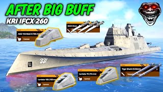 KRI IFCX 260 - After Big Buff 🤯☠️ Like Battleship Firepower 🥶🔥 - Modern Warships