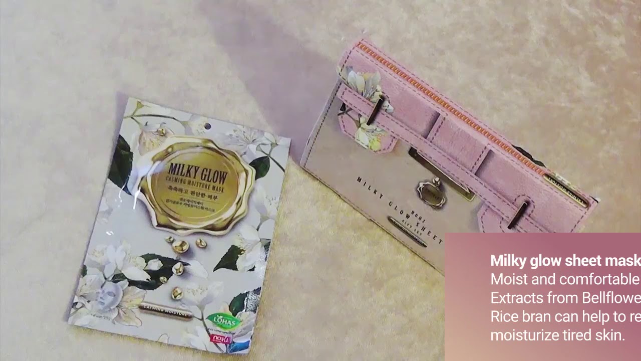 no:hj MILKY Glow Mask Pack