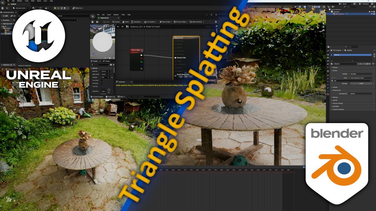 How to Import Triangle Splatting into Unreal and Blender - YouTube