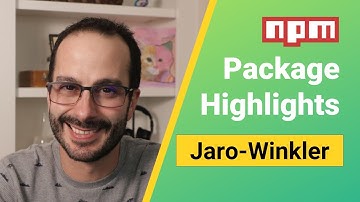 npm Package Highlights - jaro winkler