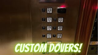Permanently Closed | Dover Traflomatic 4 Traction Elevators (High-Rise) | The Mirage | Las Vegas, NV