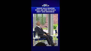 EAM Jaishankar Hits Out At European Nations: "Europe Sells Weapons Which Are Used To Attack India"