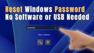 Reset Windows 10/11 Password Without USB or Software (2025)