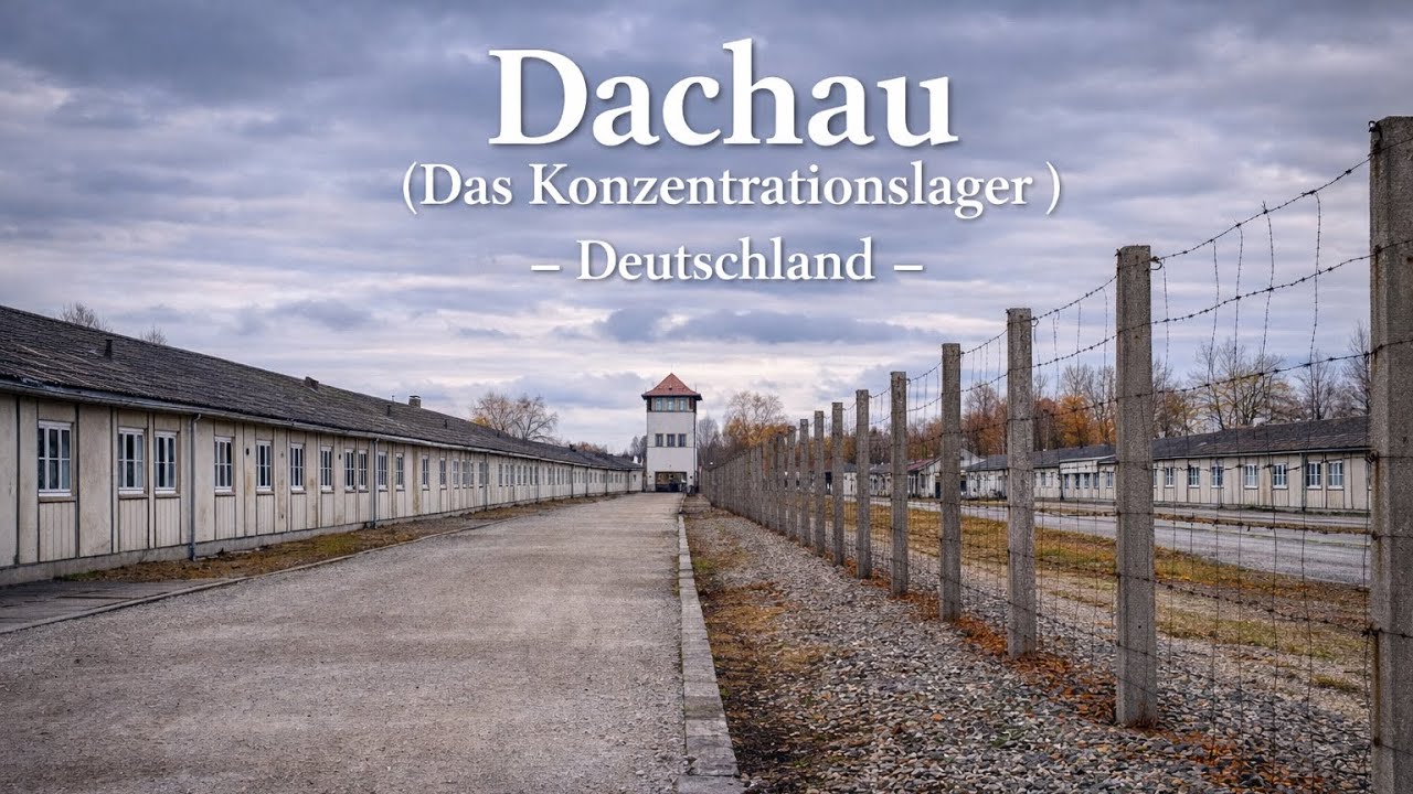 Dachau, Das Konzentrationslager (Nazi Concentration Camp) - Deutschland Rundreisen 02/26