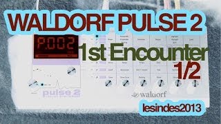 Waldorf PULSE 2 -- 1st Encounter//Part 1/2