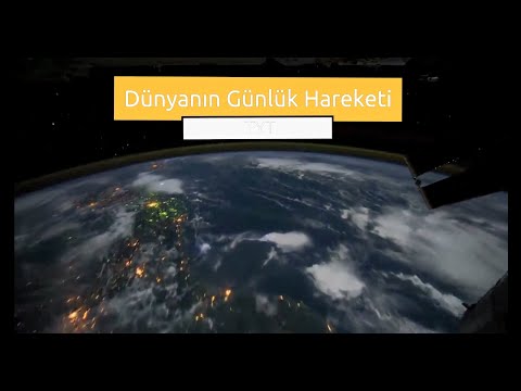 Dünya' nın günlük (eksen) hareketi ve sonuçları