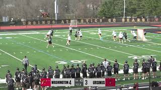 Shoremen Lacrosse - Aiden Ventura Goal at Ursinus to Beat First Quarter Buzzer (3/25/26)