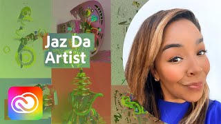 Intro to 3D Design with Jasmyn Johnson - 2 of 2 | Adobe Creative Cloud screenshot 5