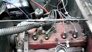 1946 Willys CJ2A Jeep starting up