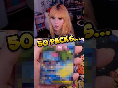 My only hit in 50 packs of Mega Evolutions